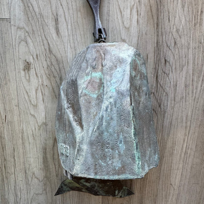 Large Paolo Soleri Abstract Bronze Bell
