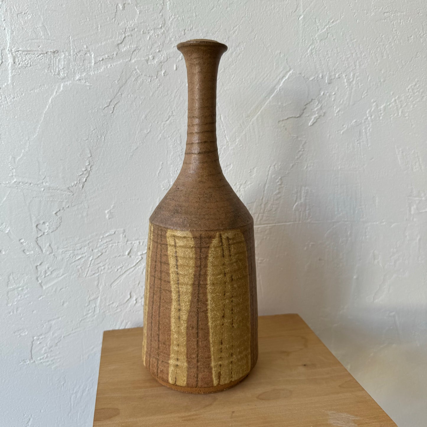 Frank Willett Studio Pottery Bottle Vase, 1970’s