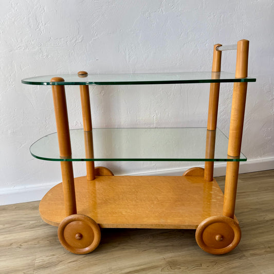 Gilbert Rohde Herman Miller Art Deco Bar Cart