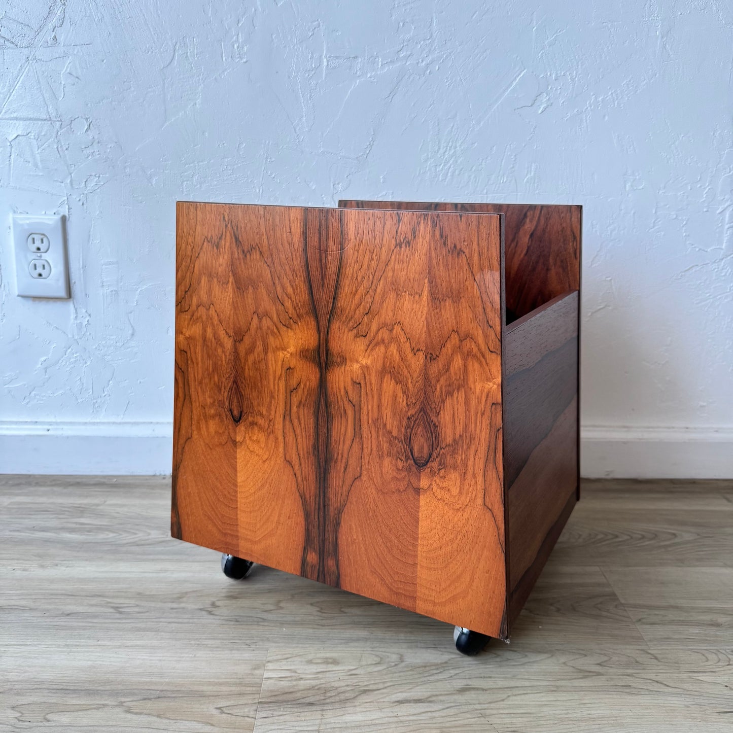 Rolf Hesland for Bruksbo Bagn Møbelindustri Rosewood Magazine Rack