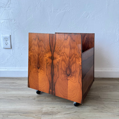 Rolf Hesland for Bruksbo Bagn Møbelindustri Rosewood Magazine Rack