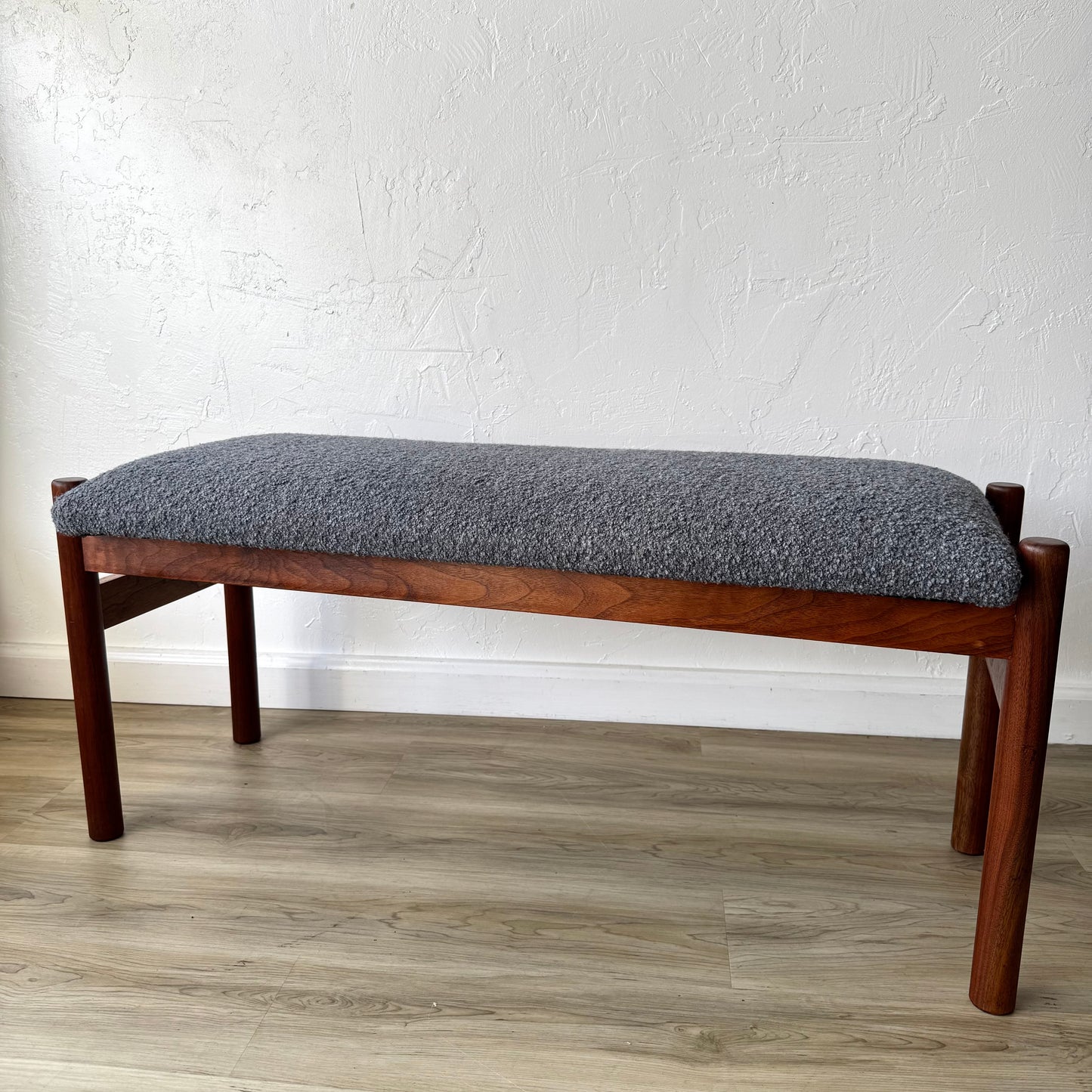 1960’s Mid Century Walnut Bench