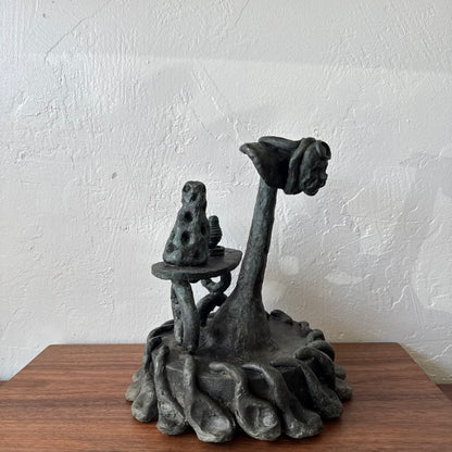 Susan Opie Abstract Bronze Sculpture, 1960’s