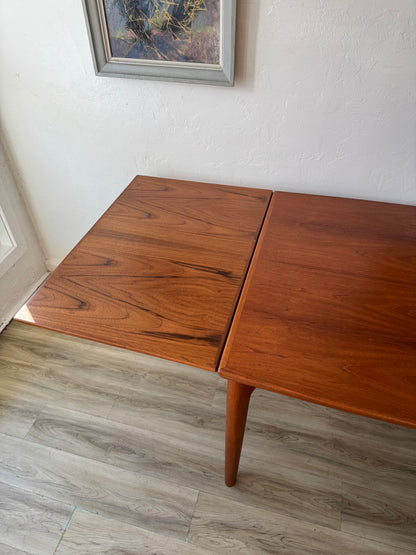 Greta Jalk for Glostrup Danish Modern Teak Dining Table