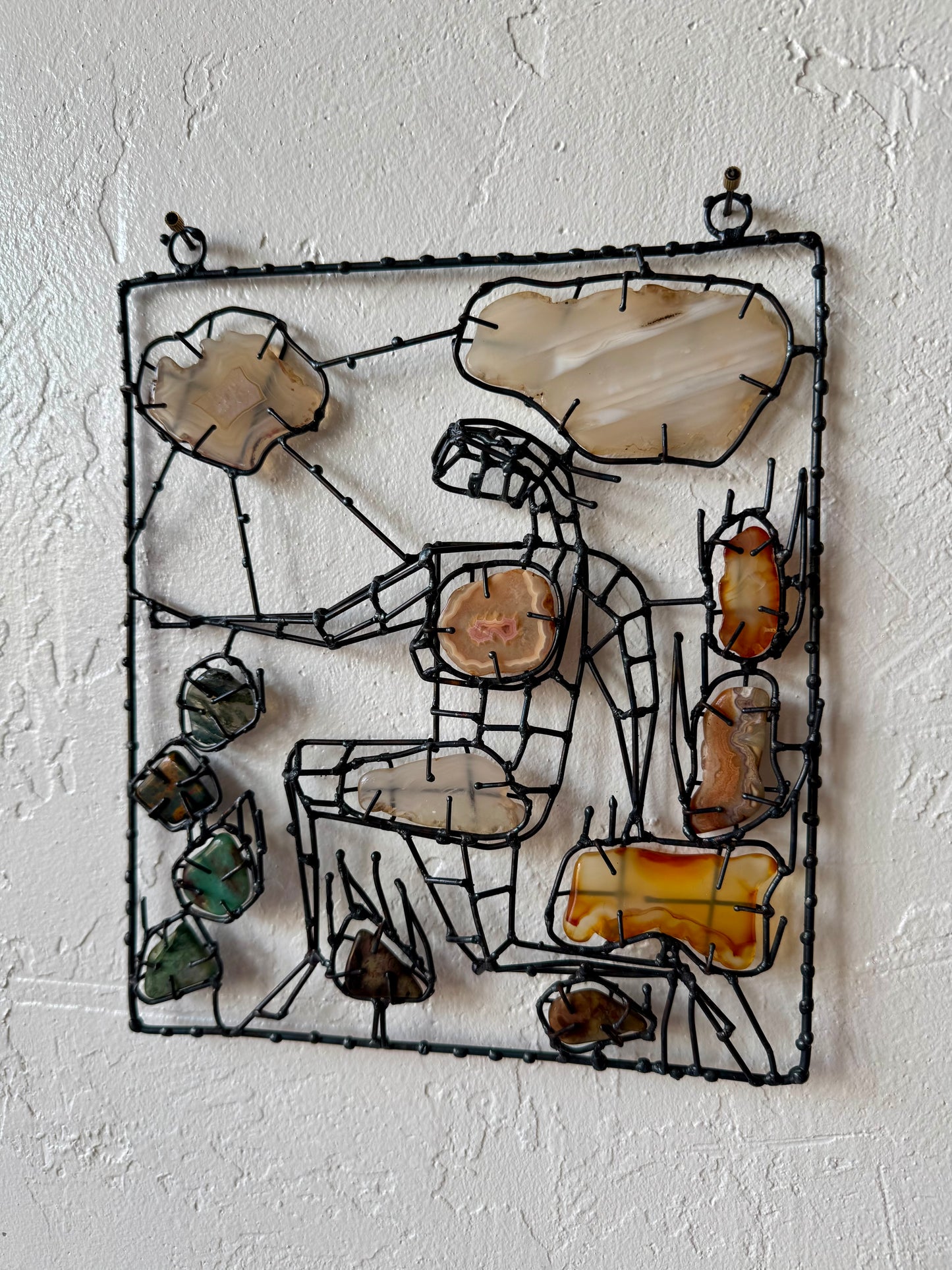 Joe Police Agate Wall Hanging Window Art