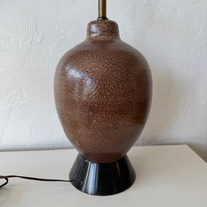 Herman Zaalberg Dutch Studio Pottery Table Lamp