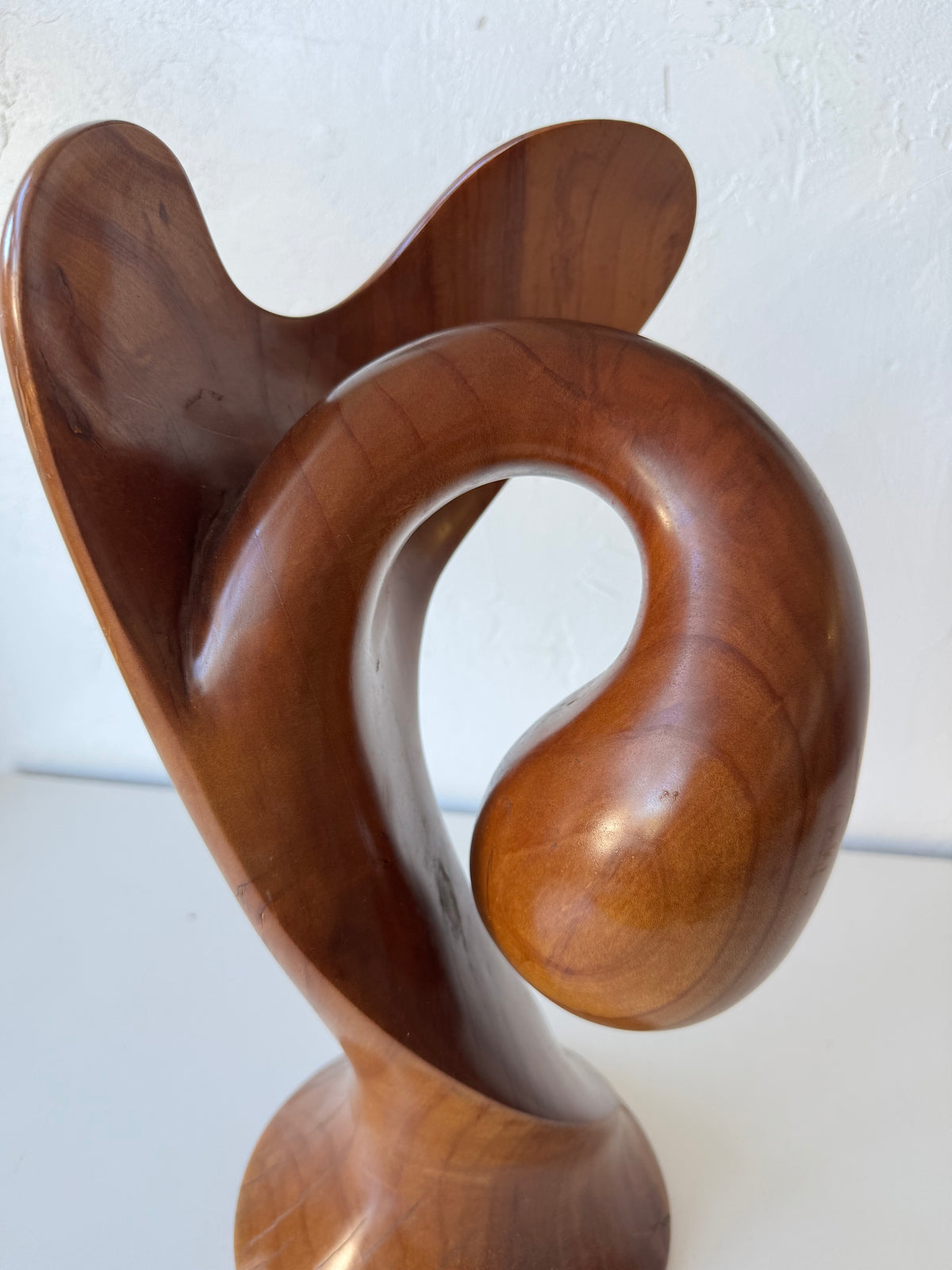Vernon Albert Organic Abstract Cherry Sculpture
