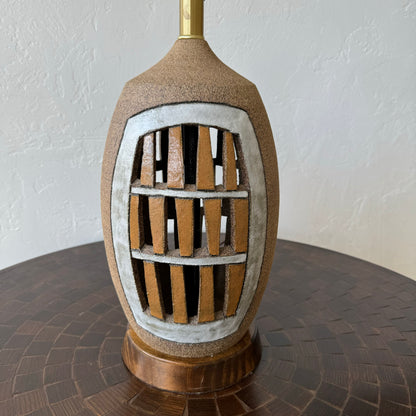 Brent Bennett Studio Pottery Lamp