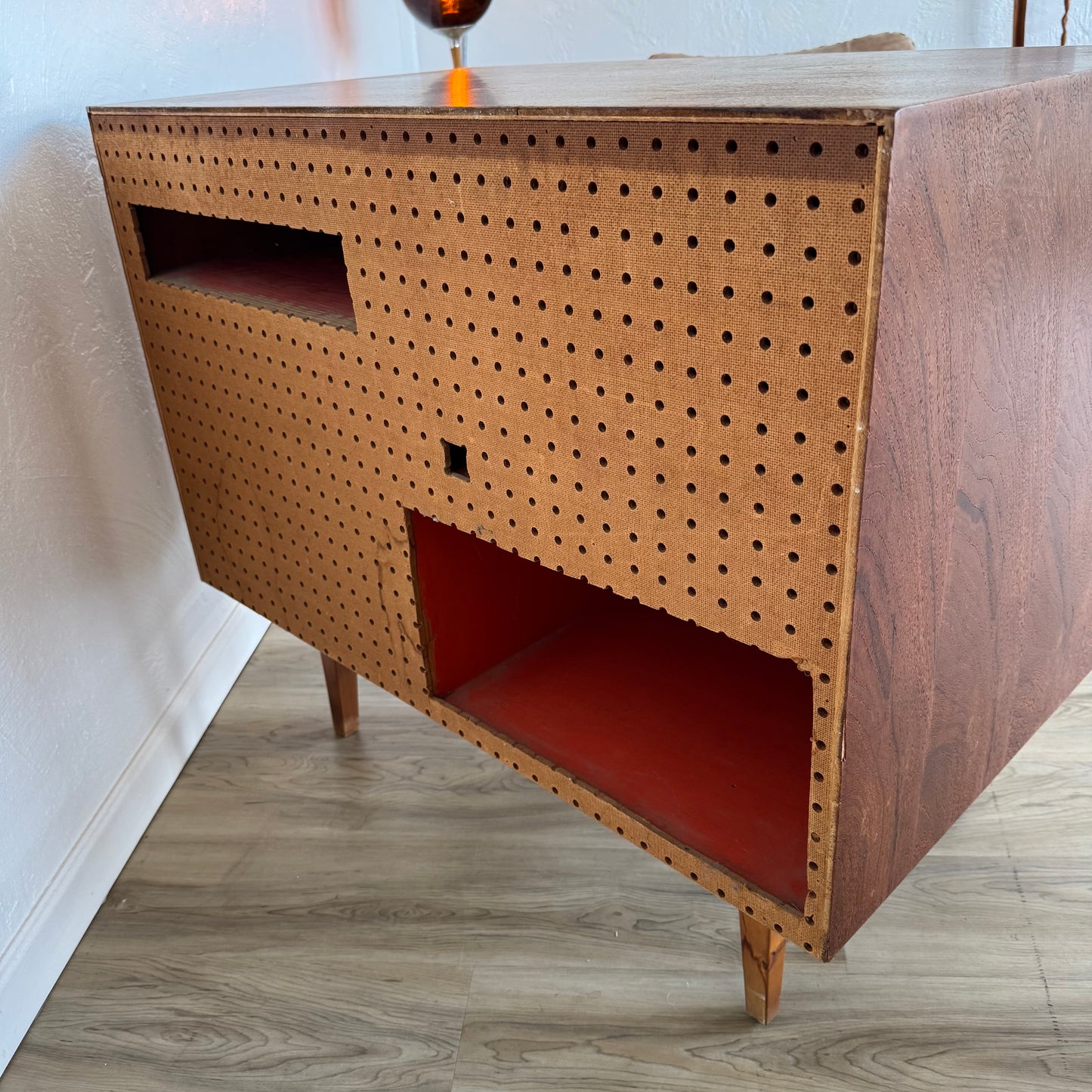 Scandinavian Small Teak Credenza