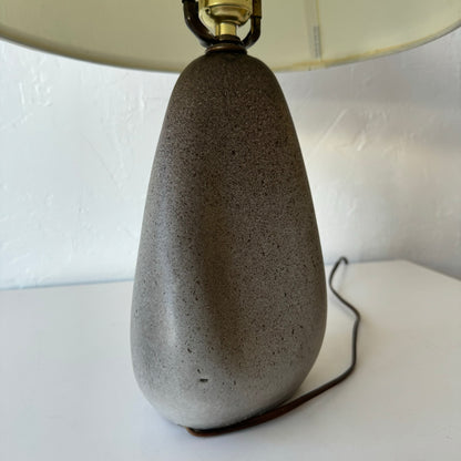 1950’s Ceramic ‘Rock’ Table Lamp