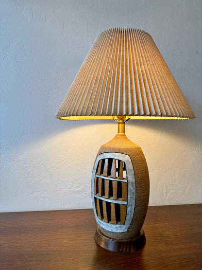 Brent Bennett Studio Pottery Lamp