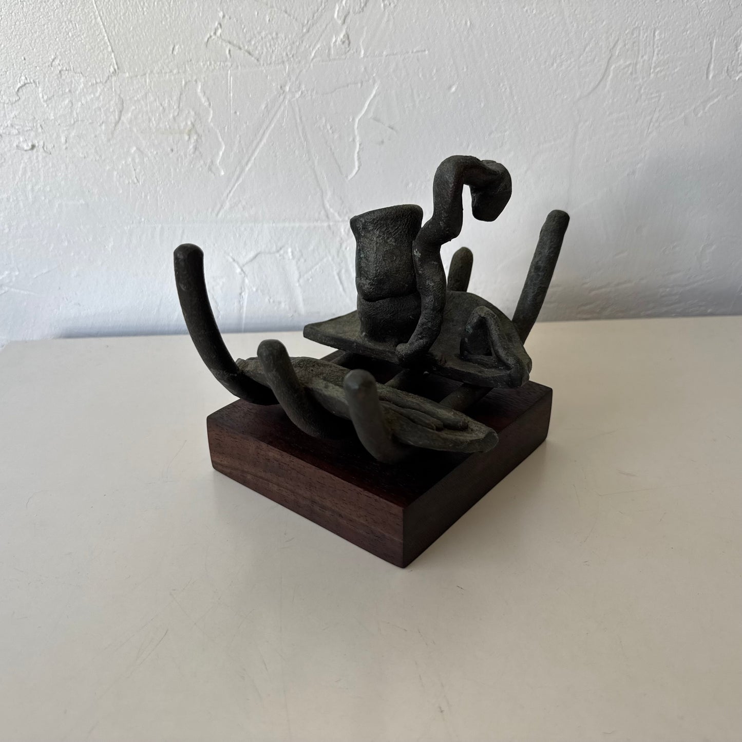 Susan Opie Abstract Bronze Sculpture, 1960’s