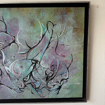 Albert Patecky Abstract Oil Painting