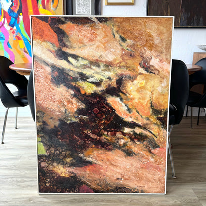 Robert Graves Abstract Oil Painting