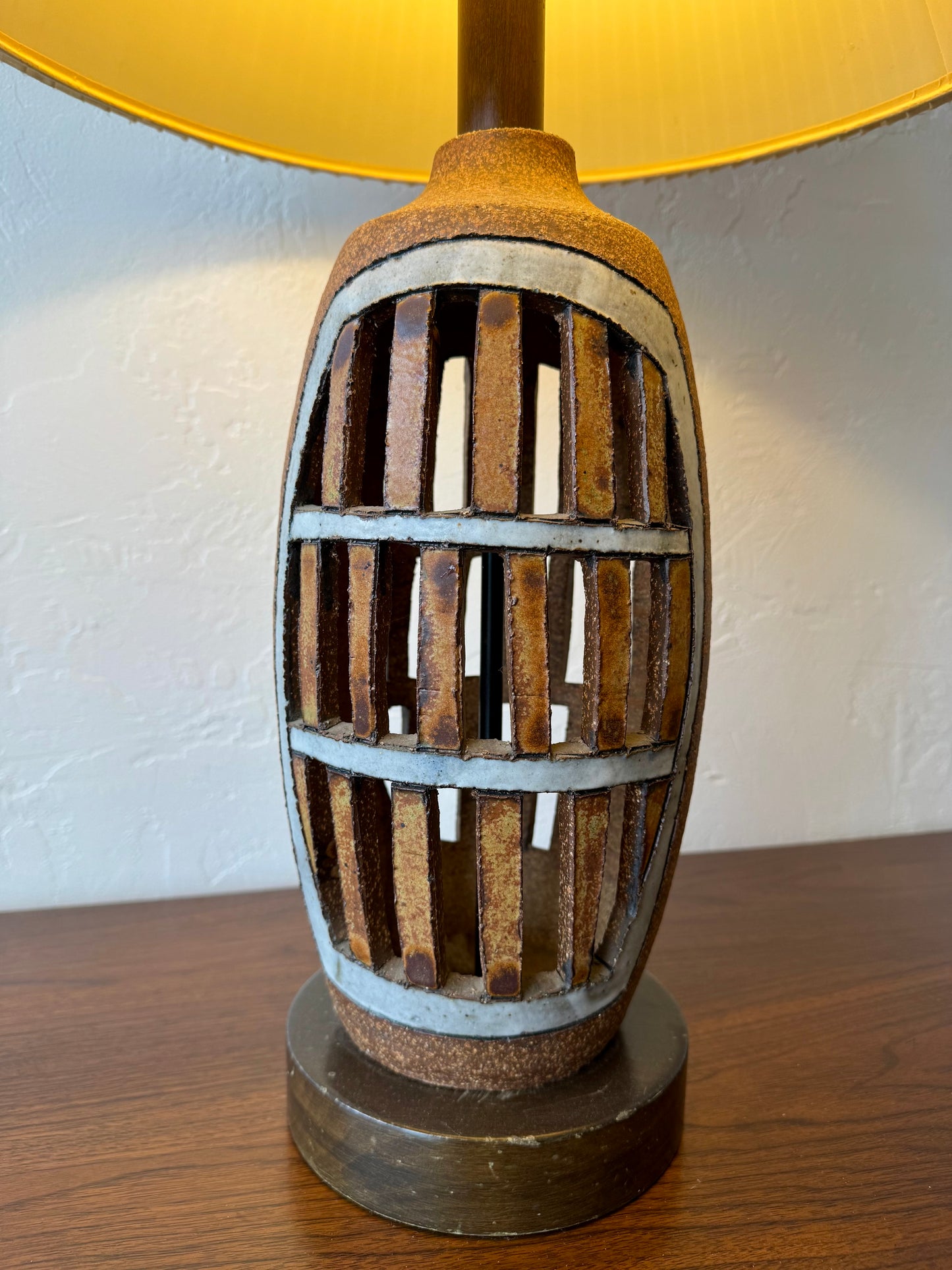 Brent Bennett Studio Pottery Lamp