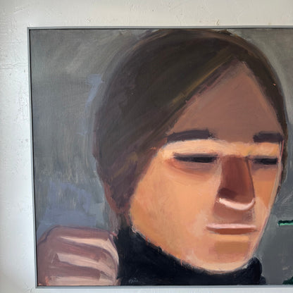 John Opie Expressive Acrylic Portrait Painting