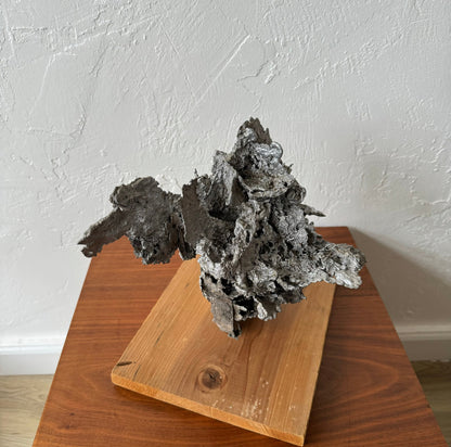 Jan Zach Brutalist Cast Aluminum Sculpture, 1960’s