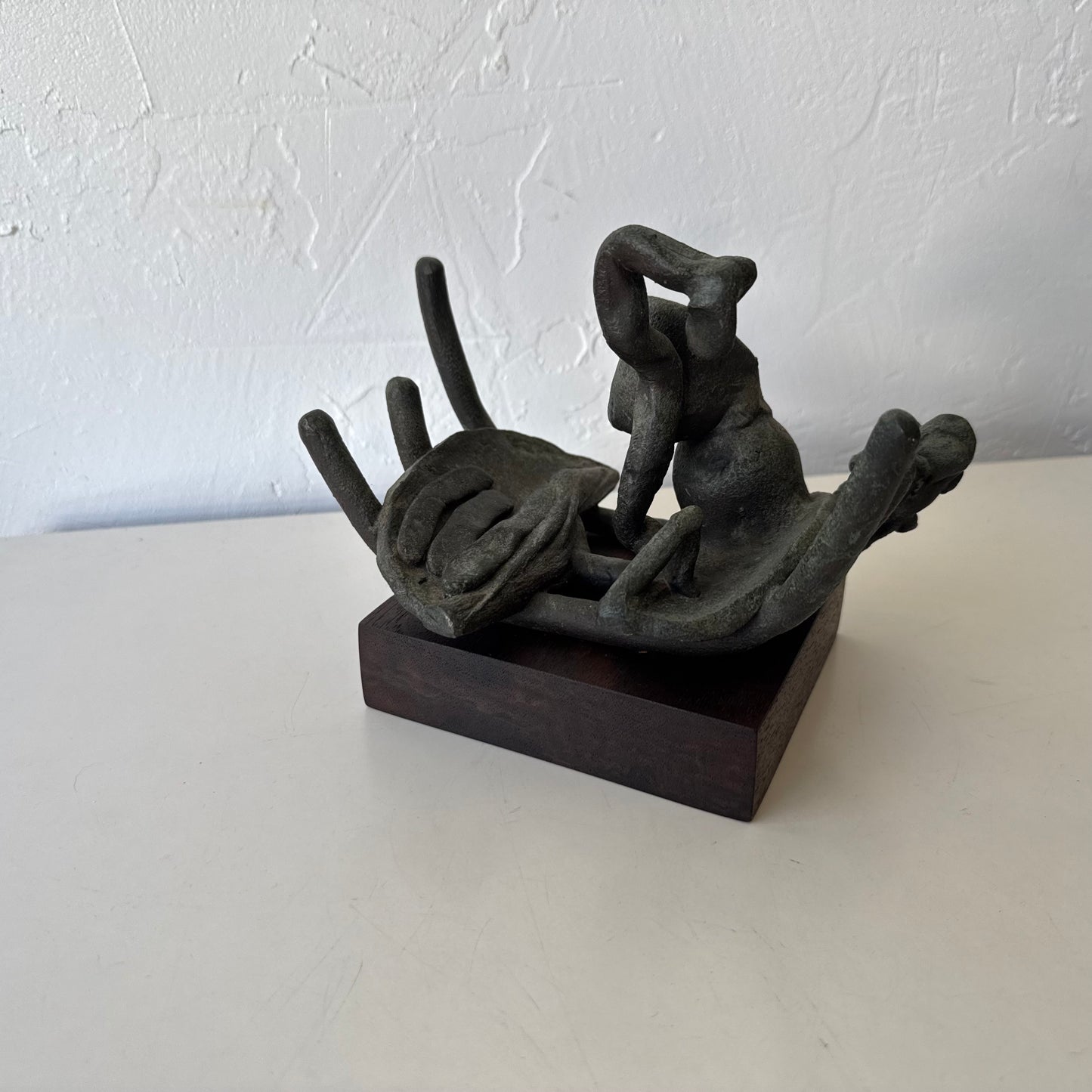 Susan Opie Abstract Bronze Sculpture, 1960’s