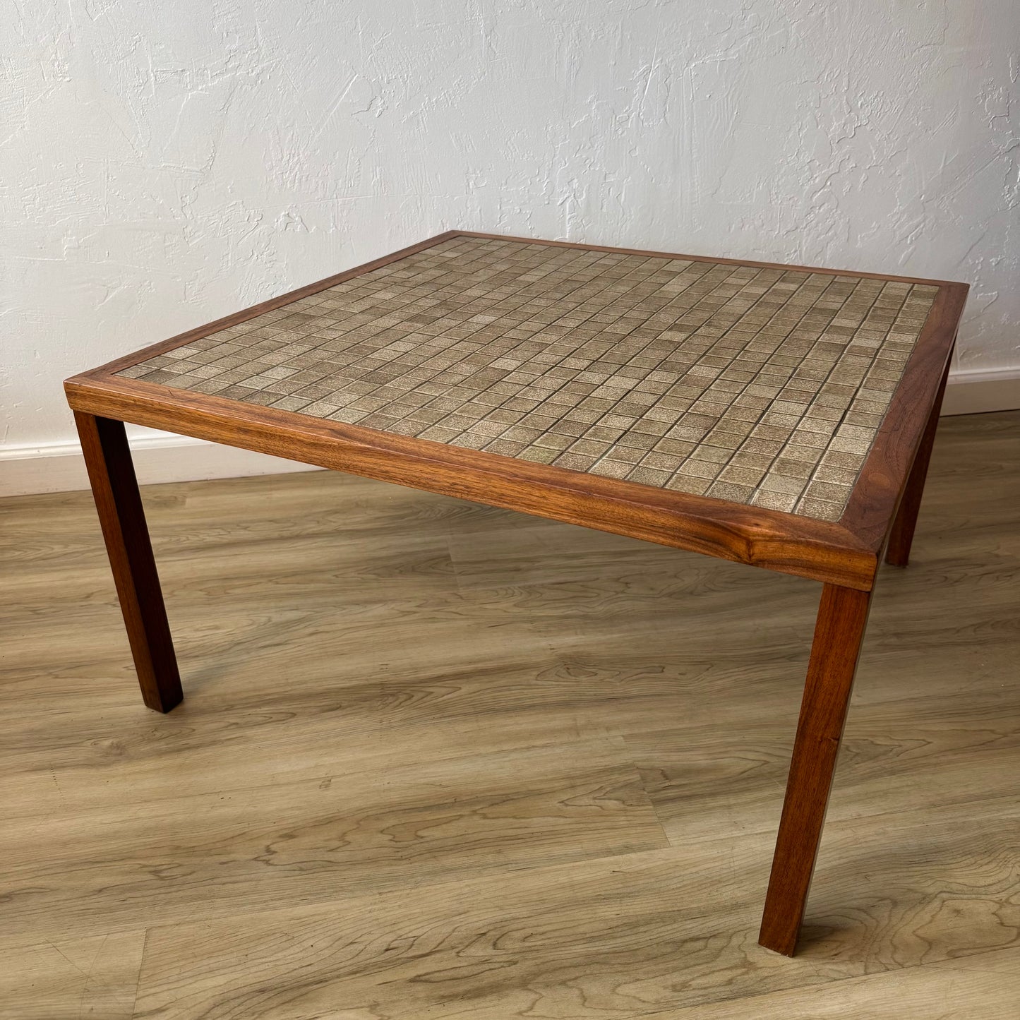 Gordon + Jane Martz | Marshall Studios Ceramic Tile + Walnut Table