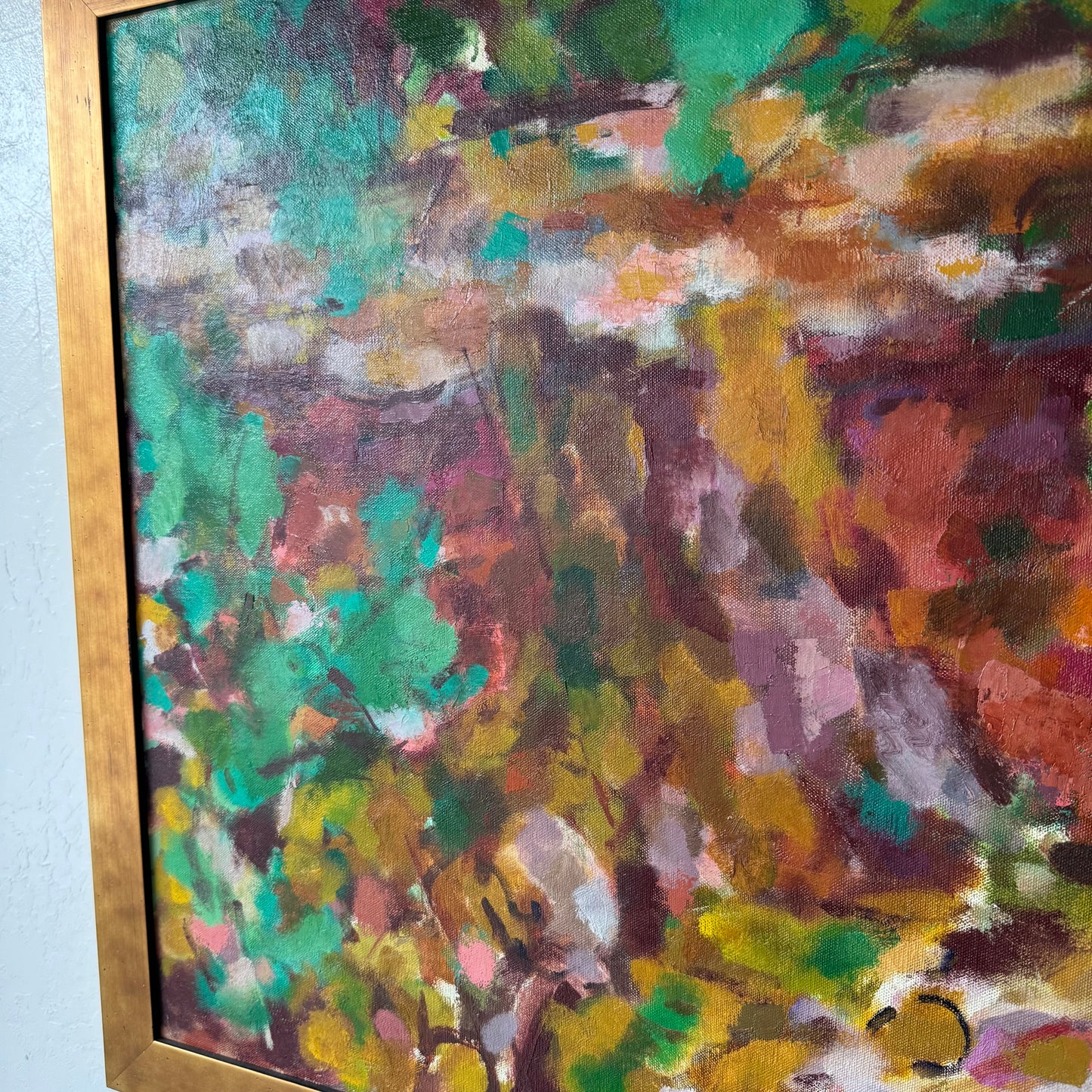 Dave McCosh Abstract Colorfield Oil Painting