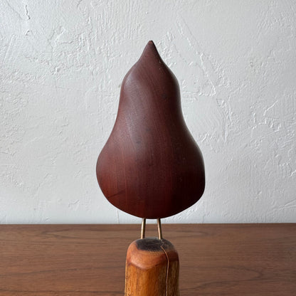 Gert Olsen Mahogany Bird Sculpture