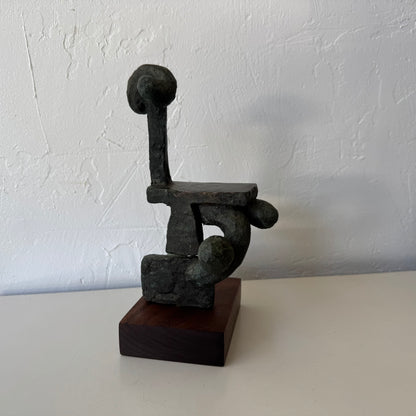 Susan Opie Abstract Bronze Sculpture, 1960’s