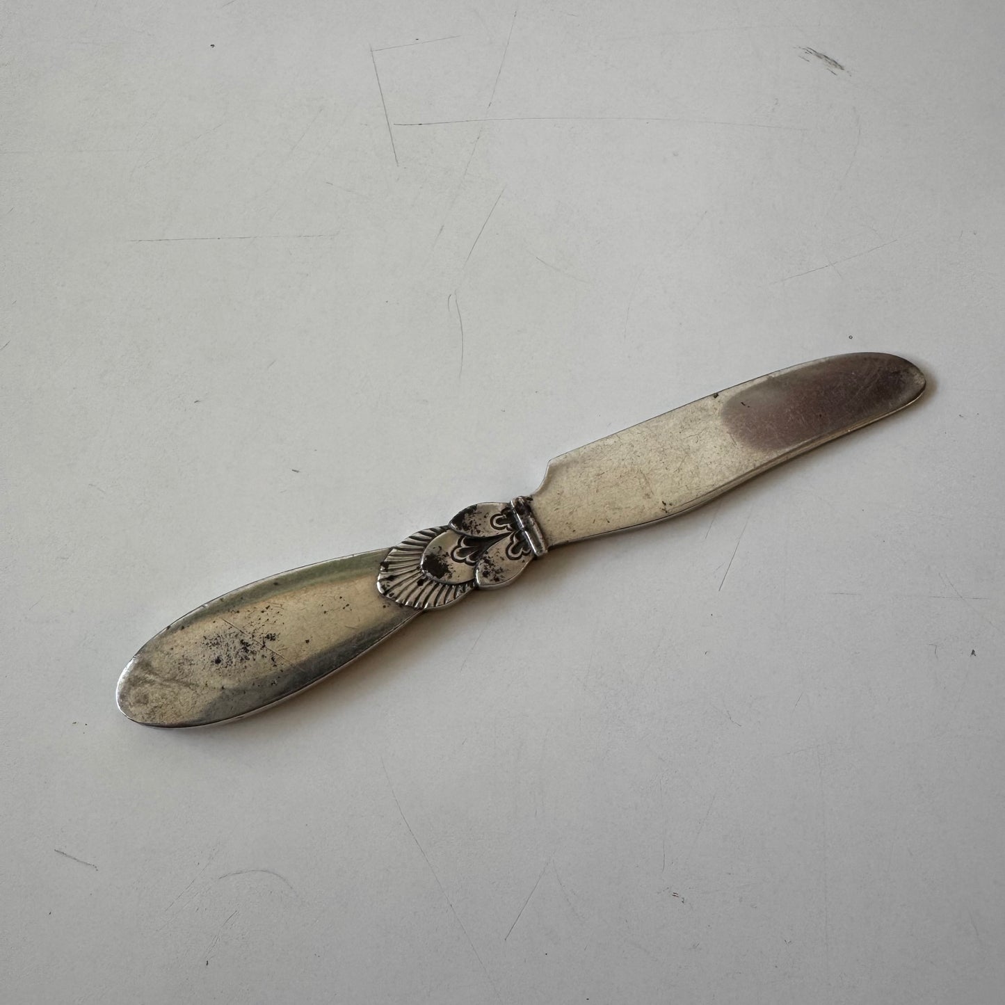 Georg Jensen Sterling Silver Cactus Baby Flatware