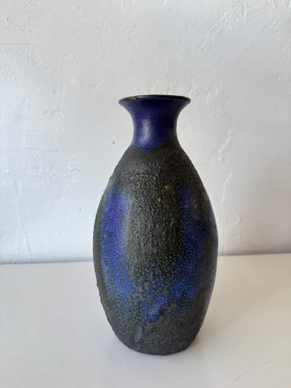 Michael Cohen Studio Pottery Cobalt Glaze Vase