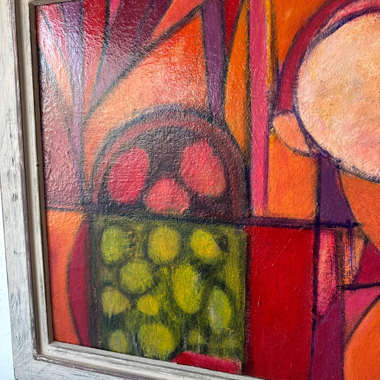 Mark Clarke Abstract Still Life Acrylic Art Painting