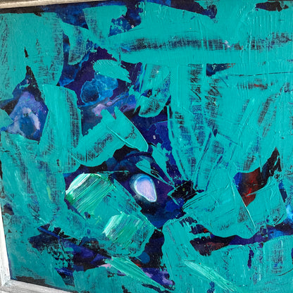 Alan Munro Abstract Acrylic Painting