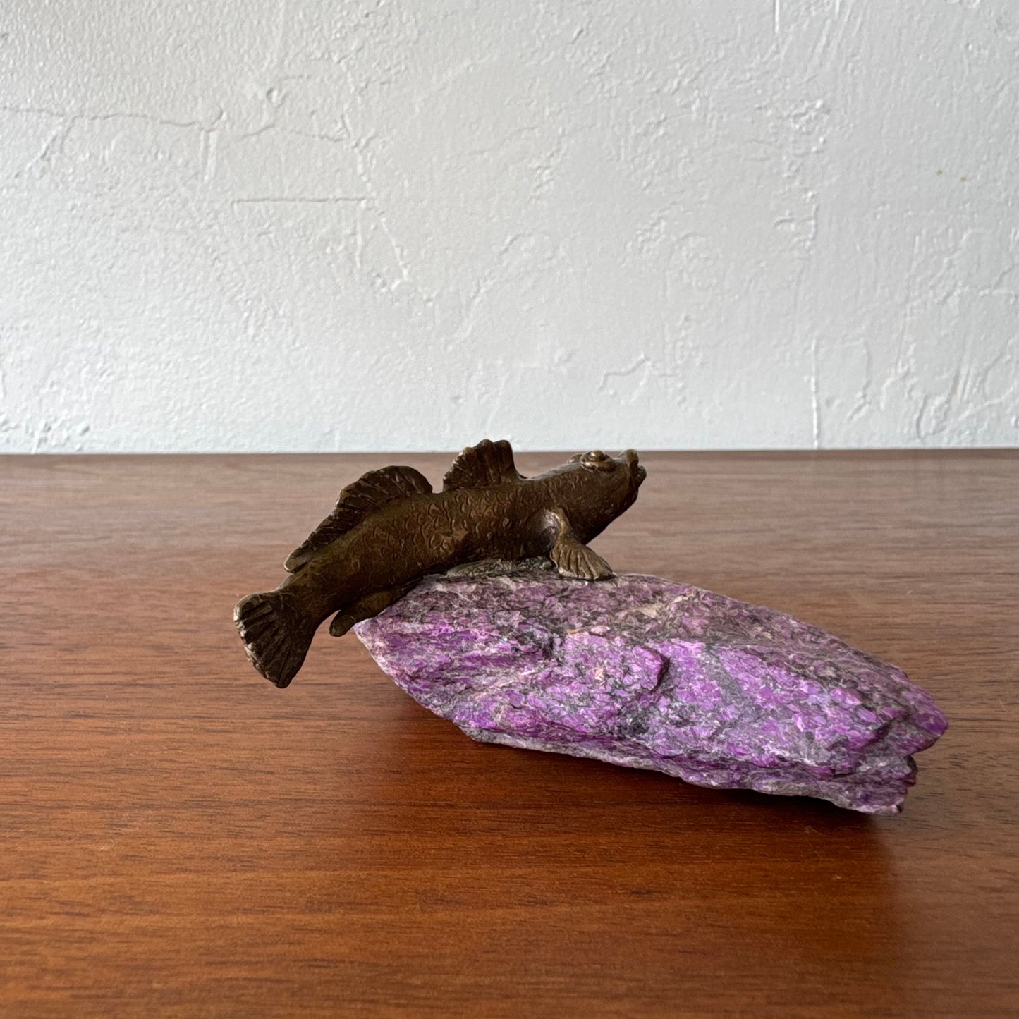 Susan Opie Figurative Fish Bronze Sculpture