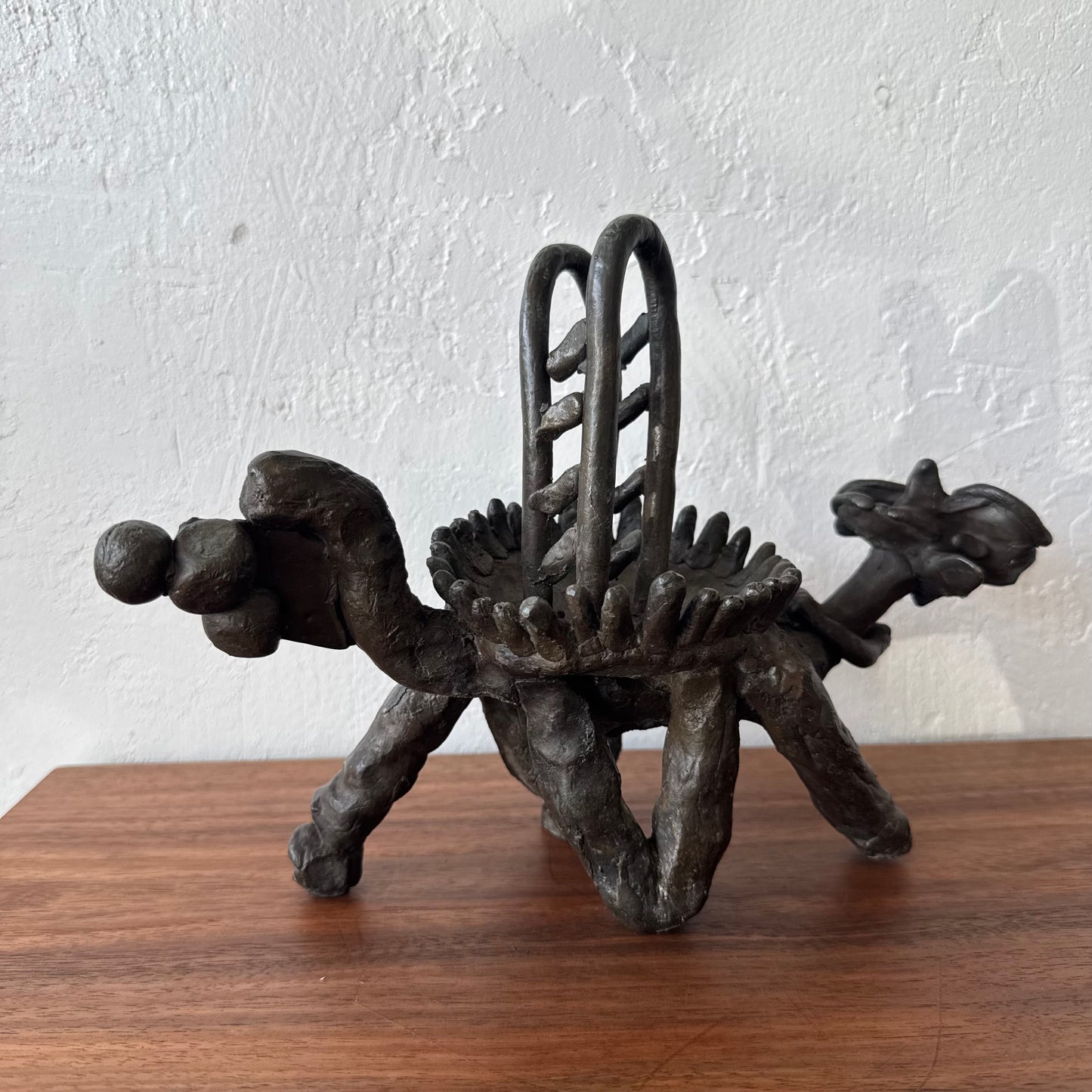Susan Opie Abstract Bronze Sculpture, 1960’s