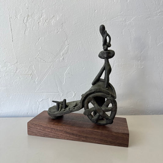 Susan Opie Abstract Bronze Sculpture, 1960’s