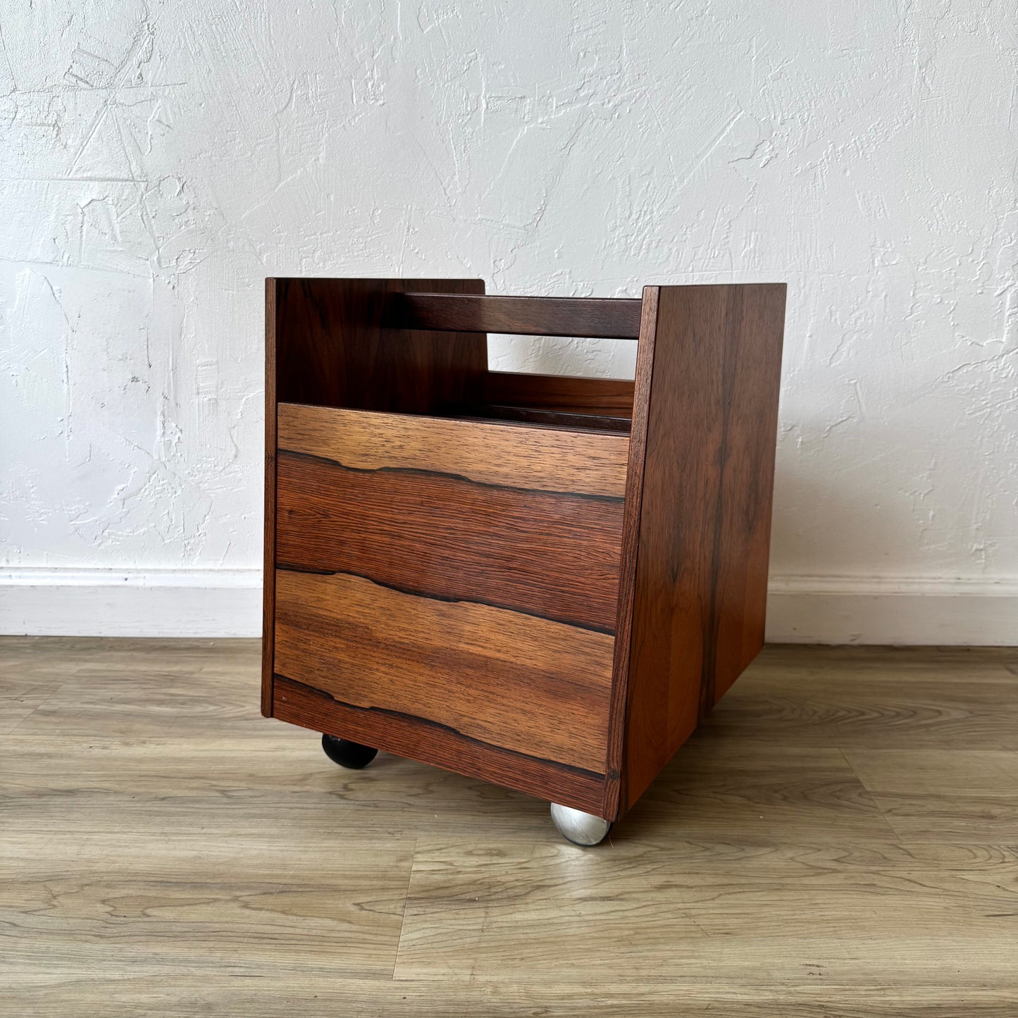 Rolf Hesland for Bruksbo Bagn Møbelindustri Rosewood Magazine Rack