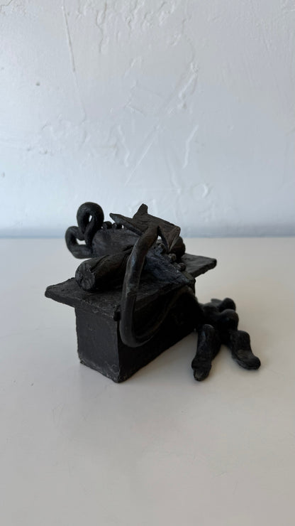 Susan Opie Abstract Bronze Sculpture, 1960’s