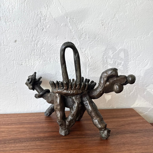 Susan Opie Abstract Bronze Sculpture, 1960’s