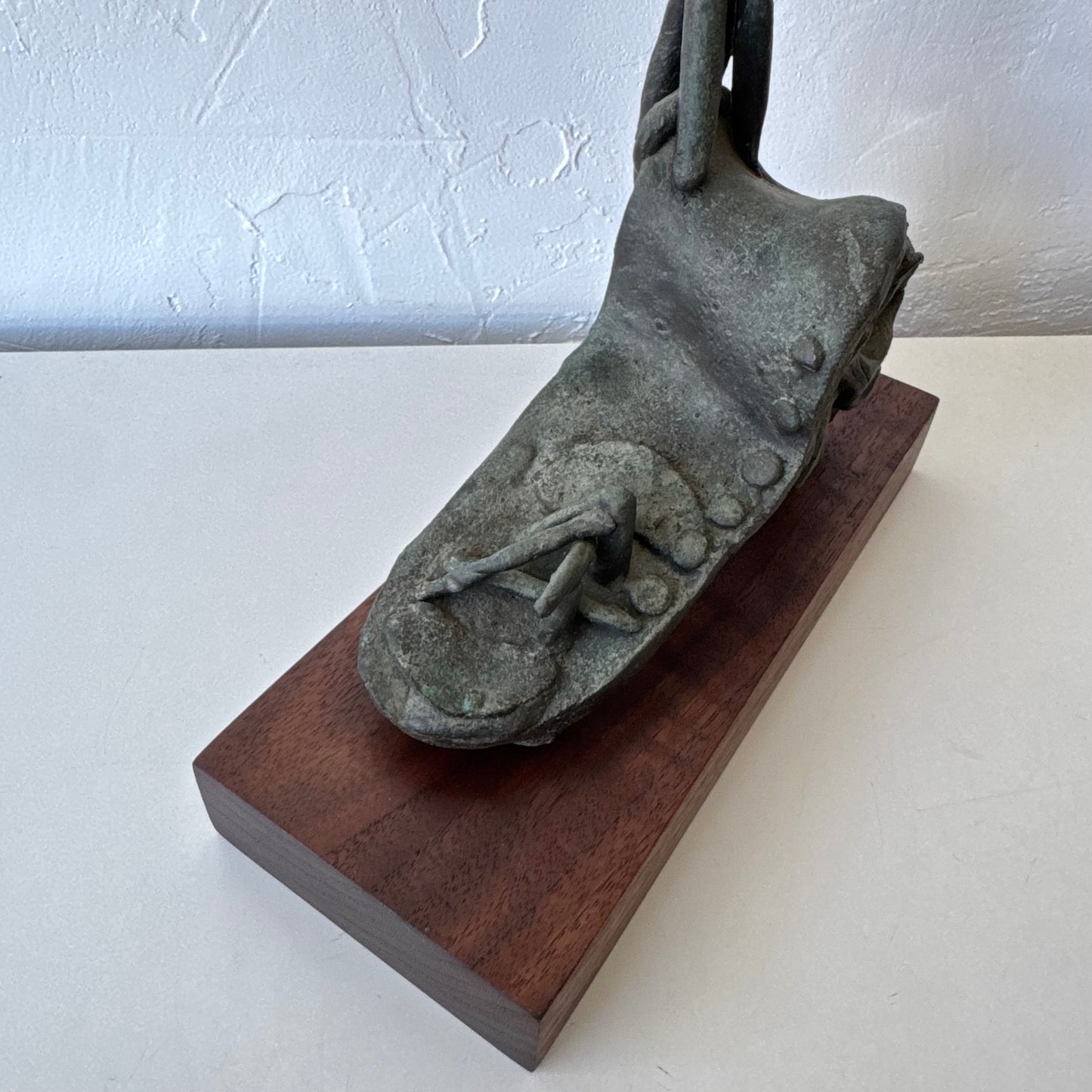 Susan Opie Abstract Bronze Sculpture, 1960’s