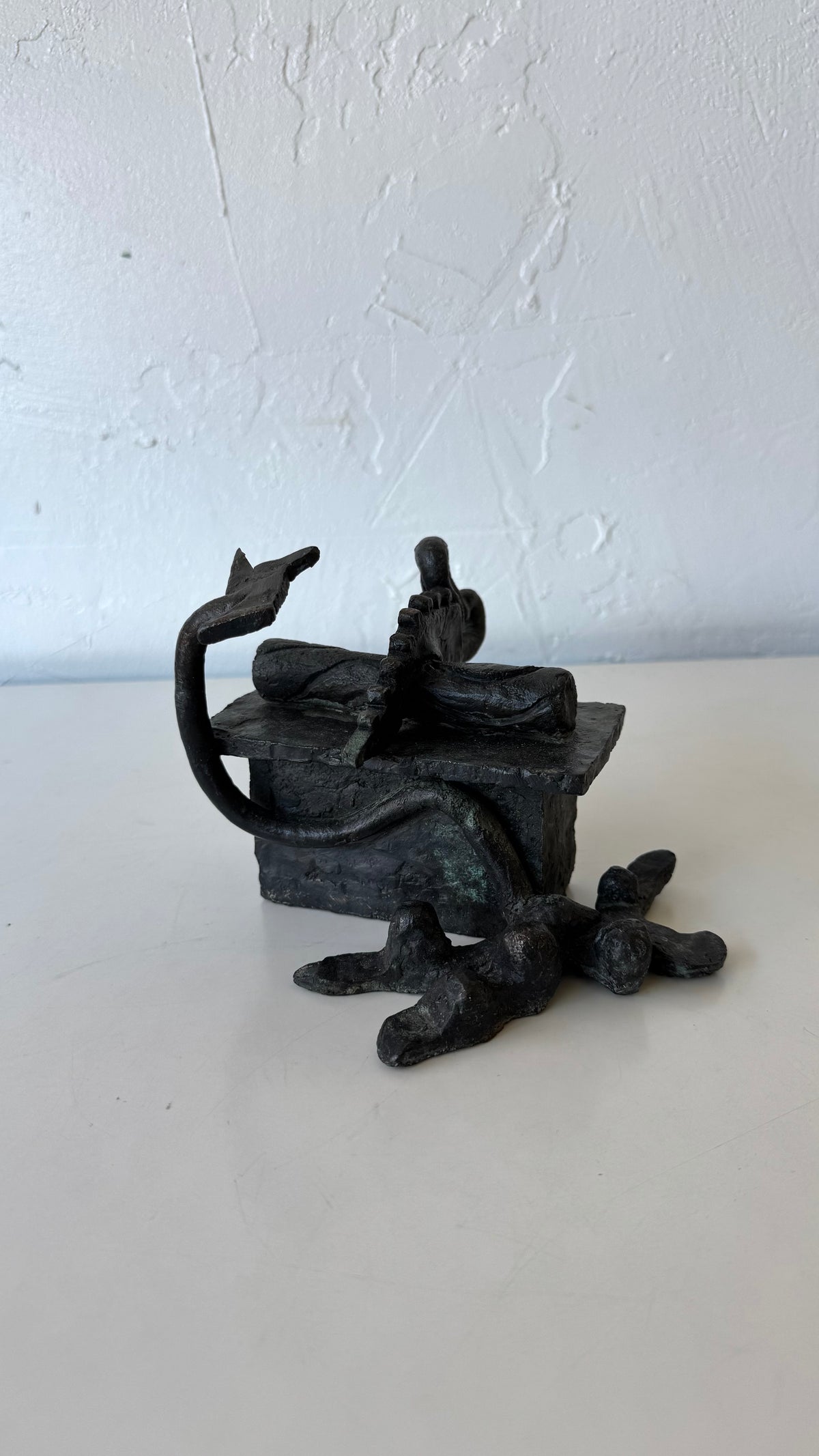 Susan Opie Abstract Bronze Sculpture, 1960’s