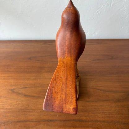 Gert Olsen Mahogany Bird Sculpture