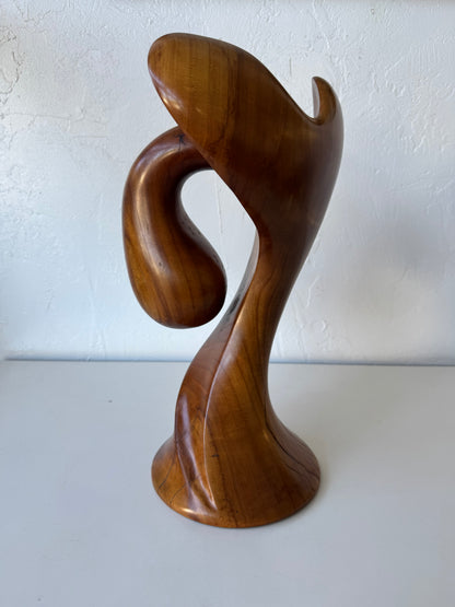 Vernon Albert Organic Abstract Cherry Sculpture
