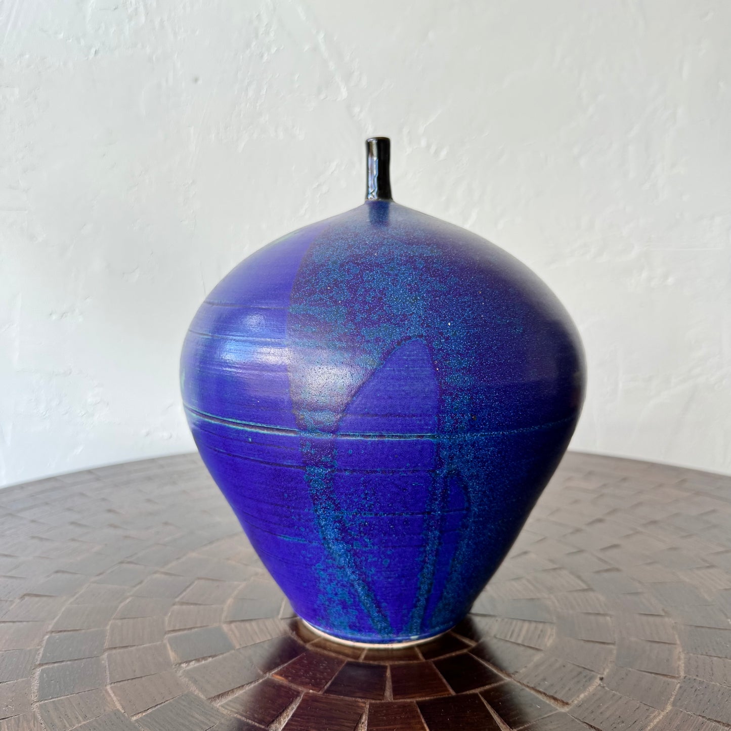 Tom Coleman Purple Ceramic Pot