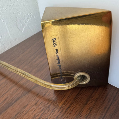 Westwood Industries Brass + Acrylic Table Lamp