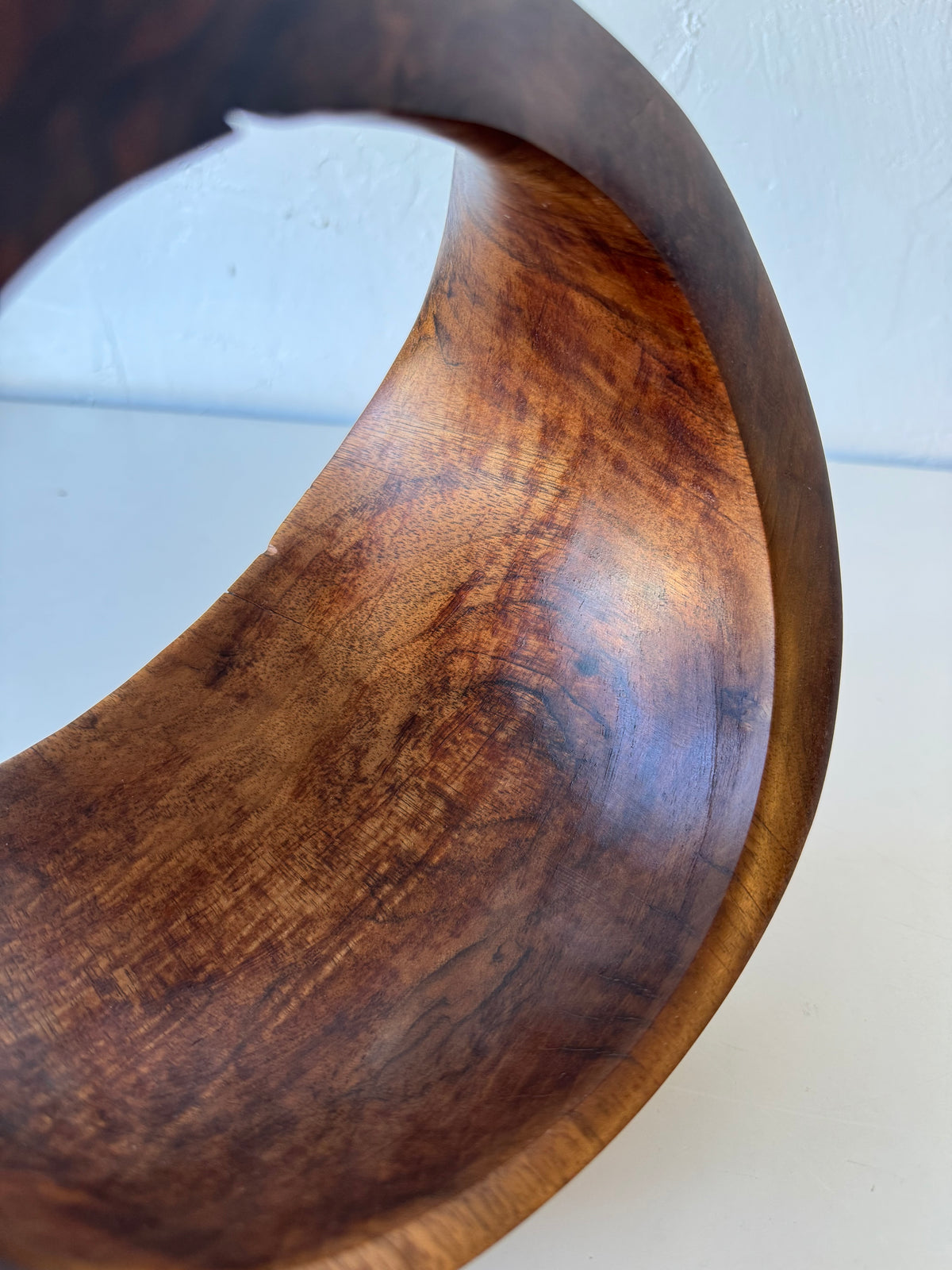 Vernon Albert Abstract Spalted Walnut Sculpture