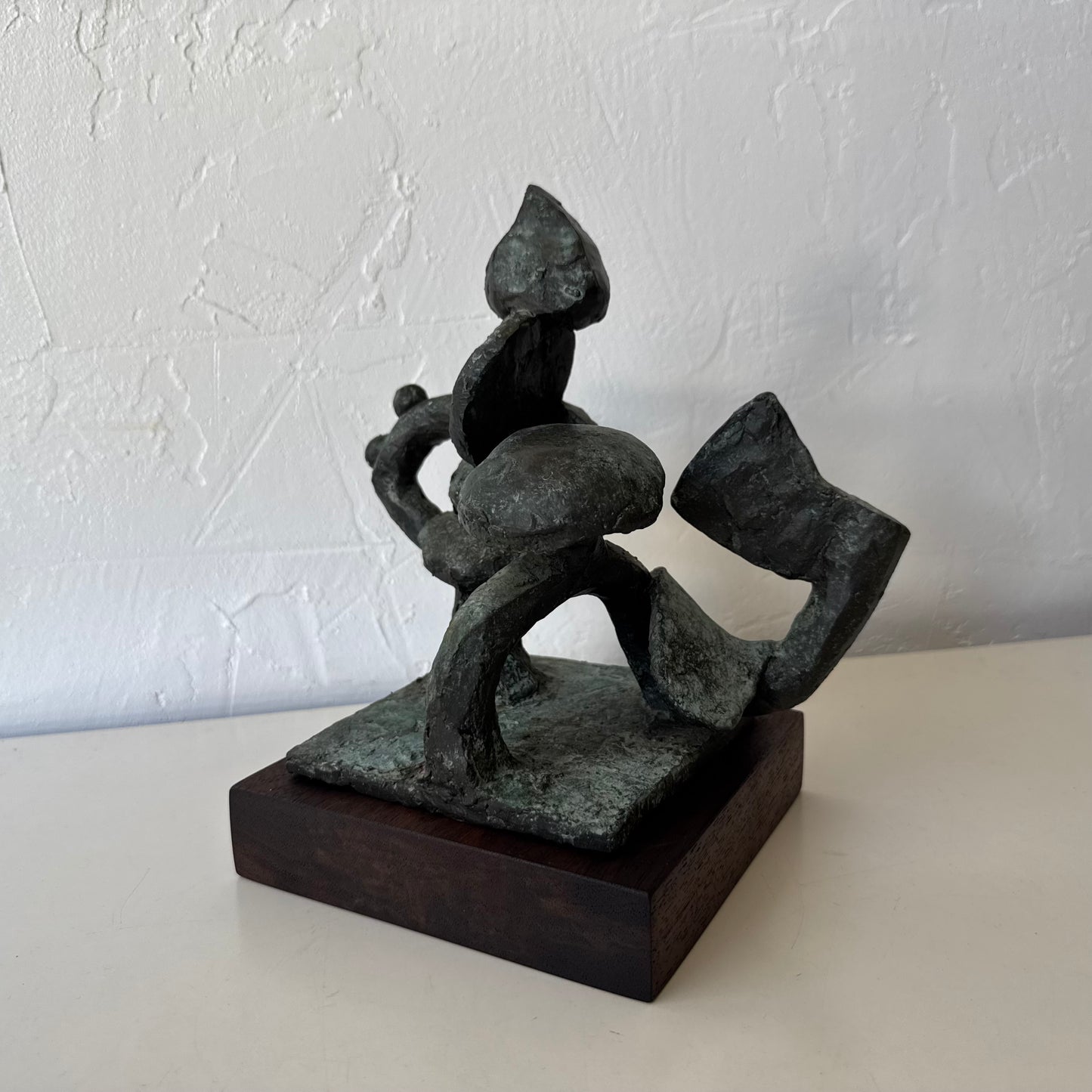 Susan Opie Abstract Bronze Sculpture, 1960’s