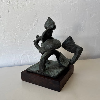 Susan Opie Abstract Bronze Sculpture, 1960’s