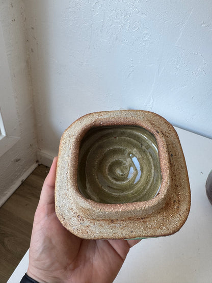 Bill Sax Lidded Studio Pottery Jar