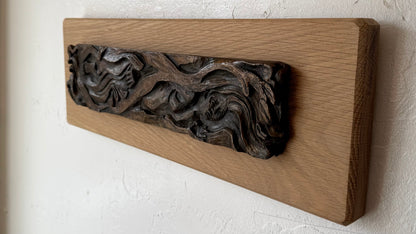 Bronze Wall Hanging Sculpture
