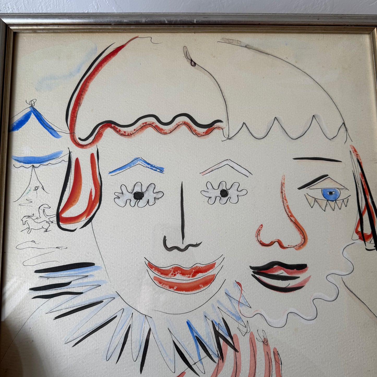 Feliciano Byan Cubist Figures Art Painting
