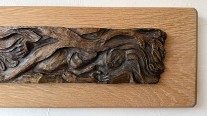 Bronze Wall Hanging Sculpture