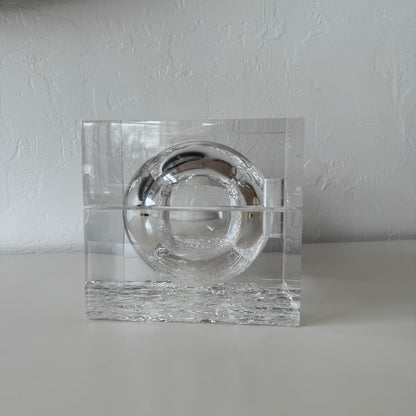 Alessandro Albrizzi Lucite Cube Box